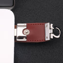 64GB PU Leather U Disk USB 3.0 Flash Drive USB Data Storage Pen OTG for Android Phone Tablet Computer