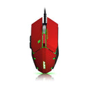 Ajazz GTC Professional USB Wired Gaming Mice PC Laptop Esports Gamer LED Backlit Mouse Red