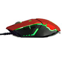 Ajazz GTC Professional USB Wired Gaming Mice PC Laptop Esports Gamer LED Backlit Mouse Red
