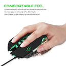 Ergonomics Wired Gaming Mouse 3200DPI Adjustable Silent 4-LED Mice For PC