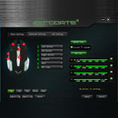 Ergonomics Wired Gaming Mouse 3200DPI Adjustable Silent 4-LED Mice For PC