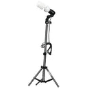 Heavy Duty Aluminum Alloy Photography Photo Studio Light Stands Kit for Video, Portrait and Photography Lighting with 45w Photo Studio Bulb