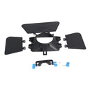 Portable Professionelle 15mm Rail Rods Matte Box for Nikon Canon DSLR Camera