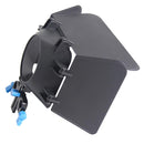 Portable Professionelle 15mm Rail Rods Matte Box for Nikon Canon DSLR Camera