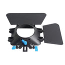 Portable Professionelle 15mm Rail Rods Matte Box for Nikon Canon DSLR Camera