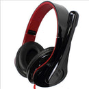 USB Port Super Bass Wired On-ear Headphones with Microphone w/ 2m USB Cable