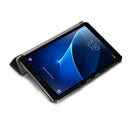 Ultra Thin Folio Stand Leather Case Smart Cover for Samsung P580 10.1'' -Black