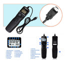 RR-90E2 LCD Timer Remote Shutter Time-lapse Photography For Fujifilm Camera