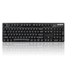 Keycaps Set for Mechanical Keyboard Gaming Keyboard Keycaps 104 keys Black