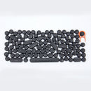 Keycaps Set for Mechanical Keyboard Gaming Keyboard Keycaps 104 keys Black