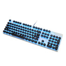 Keycaps Set for Mechanical Keyboard Gaming Keyboard Keycaps 104 keys Black