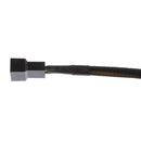 30cm 4Pin PWM Fan Cable Extension Male To Female Black Sleeved Braided