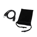 AES-256 Encrypted 2.5"USB3.0 Hard Drive Disk Enclosure Case For 9.5mm 7mm