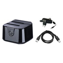 2.5" 3.5" USB 3.0 Dual-Bay HDD Clone Docking Station SATA External Storage