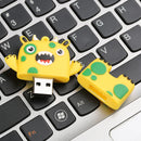 256GB USB 2.0 Flash Drive High Read Speed Memory Storage for Laptop Monster Shape