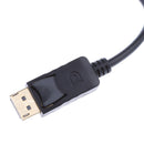 DP Display-Port Male to DVI Female Adapter Cable Converter for Monitor Black