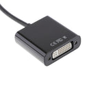 DP Display-Port Male to DVI Female Adapter Cable Converter for Monitor Black