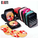 32 Discs CD DVD Blue-ray Bag Case Holder Storage Wallet Portable BUBM Black