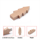 Pendrives USB2.0 Flash Drive Memory Stick Woody Christmas Tree U Disk for Notebook 32GB