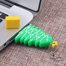 USB Flash Drive Pendrives High Speed Memory Stick U-Disk Christmas Tree Green 4GB