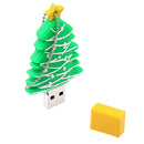 Pendrive USB2.0 Flash Drive Memory Stick Christmas Tree U-Disk for Laptop 64GB