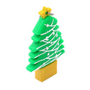 Pendrive USB2.0 Flash Drive Memory Stick Christmas Tree U-Disk for Laptop 64GB