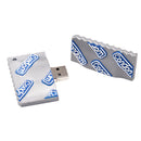 Portable Fashion Square Style USB Metal Flash Memory Stick Pen Drive Storage Thumb 64GB