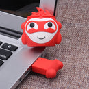 16 GB Monkey Cartoon USB Flash Drive Pendrive Memory Sticks Storage for PC
