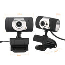 HD Camera USB Web Cam Multi-angle Webcam withmic Light Vision for Computer