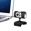 HD Camera USB Web Cam Multi-angle Webcam withmic Light Vision for Computer