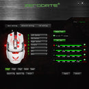 3200DPI Wired Gaming Mouse With LED Light Mechanical Macros For Laptop Blue