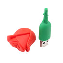 64GB USB 2.0 Flash Drive High Read Speed Memory Storage for Laptop Rose Shape