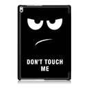 Smart Thin Folio Stand Leather Case Smart Cover for Lenovo TAB4 10 Plus Black Eyes