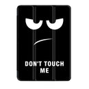 Smart Thin Folio Stand Leather Case Smart Cover for Lenovo TAB4 10 Plus Black Eyes
