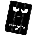 Smart Thin Folio Stand Leather Case Smart Cover for Lenovo TAB4 10 Plus Black Eyes