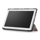 Smart Thin Folio Stand Leather Case Smart Cover for Lenovo TAB4 10 Plus Retro Tower