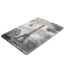 Smart Thin Folio Stand Leather Case Smart Cover for Lenovo TAB4 10 Plus Retro Tower
