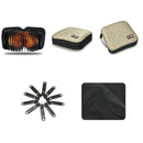 32 Discs CD DVD Blue-ray Bag Case Holder Storage Wallet Portable BUBM Red