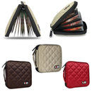 32 Discs CD DVD Blue-ray Bag Case Holder Storage Wallet Portable BUBM Red