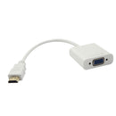 1080P HDMI Male To VGA Female Adapter Video Converter Cable For PC DVD HDTV