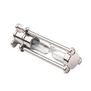 32GB Creative Hourglass Shape Model Waterproof Alloy Glass Mini USB Flash Drive High Speed Memory Stick U Disk White for PC Desktop