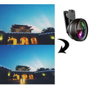 Macro Lens Wide Angle Lens Kit Clip-On Camera Lens for Android/Samsung Phone