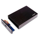 Tool-Free USB2.0/3.0 External 3.5" SATA Hard Drive Enclosure SSD HDD Case PC