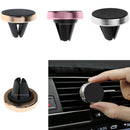 Air Vent Mobile Phone Magnetic Car Holder for Galaxy S7 S6 Edge Note Silver