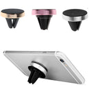 Air Vent Mobile Phone Magnetic Car Holder for Galaxy S7 S6 Edge Note Silver