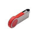 USB Flash Drive Swievel Thumb Drives Memory Stick Rotatable Laptop Pendrive Red 64 GB