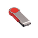 USB Flash Drive Swievel Thumb Drives Memory Stick Rotatable Laptop Pendrive Red 64 GB