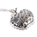Jewelry Crystal USB 2.0 Flash Drive U Disk For PC Laptop Pink Necklace 32GB