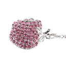 Jewelry Crystal USB 2.0 Flash Drive U Disk For PC Laptop Pink Necklace 32GB