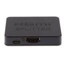2 Port 4Kx2K 1080P 3D HDMI Switch Switcher Selector Splitter for HDTV Laptop DVD Player